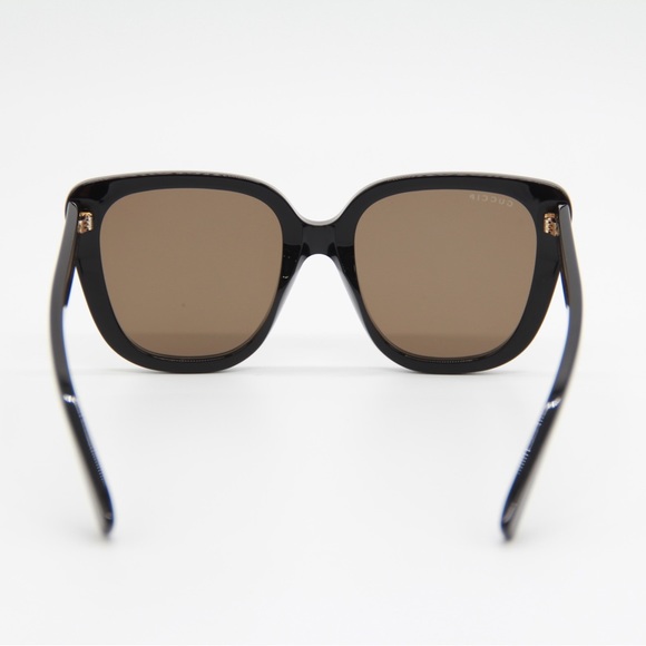 NEW GUCCI GG1169S 001 WOMEN BLACK BROWN SUNGLASSES - Picture 9 of 15